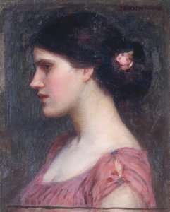 少女の肖像 作： John William Waterhouse